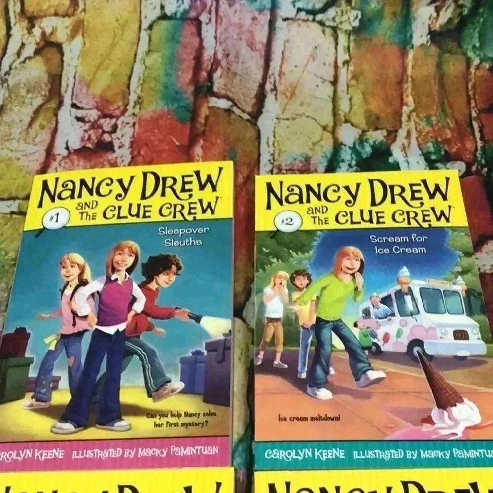 Nancy Drew and the clue crew 4 book‎ set